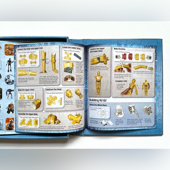 NIB Star Wars: Droid Factory Book With Stickers, Poster and Press-Outs - Picture 8 of 14